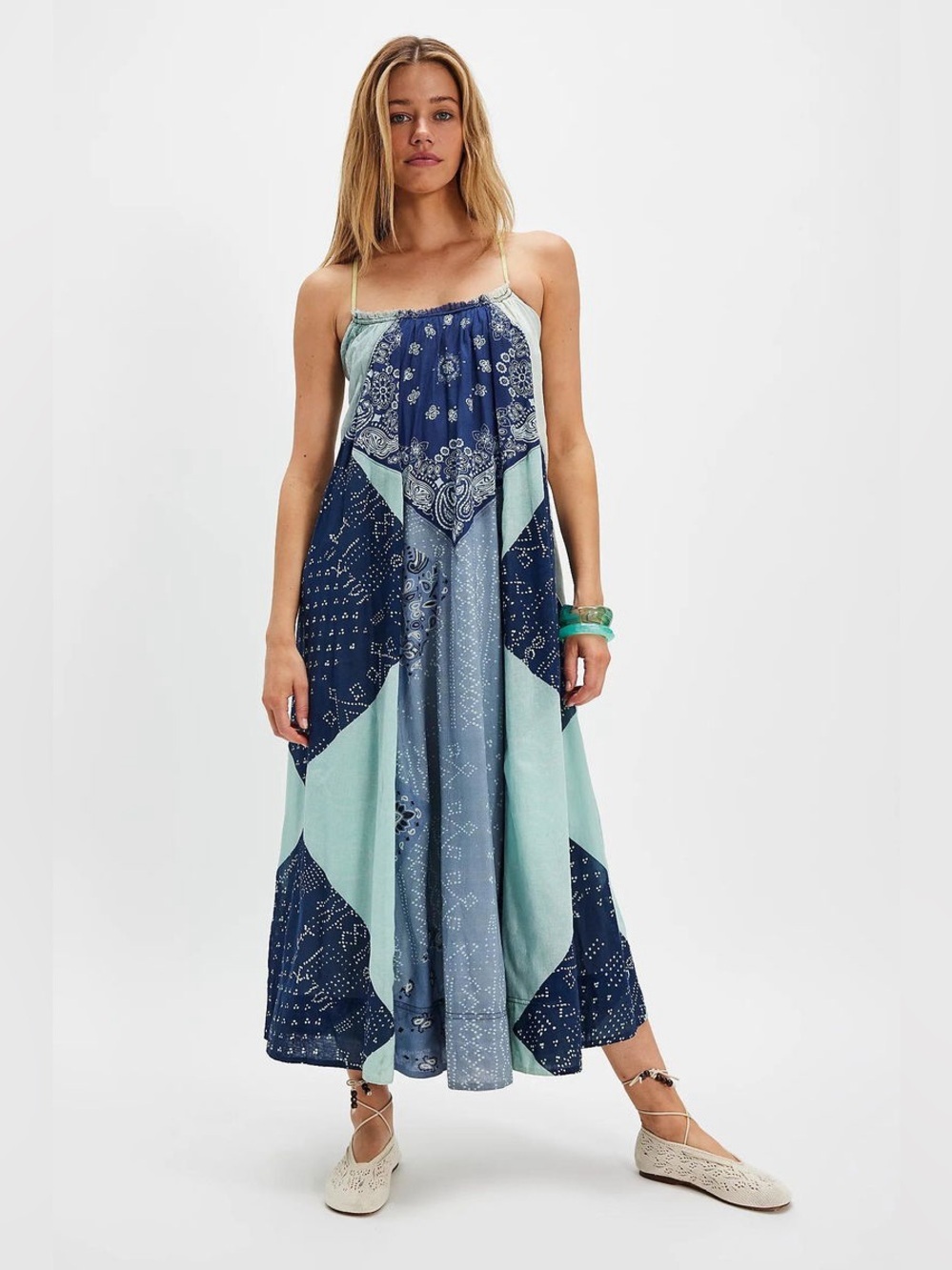Free People Happy Days Maxi Dress NWT